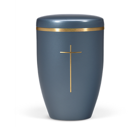 Heiso Avantgarde Emblem Gold Poliert Bio Urne - 0