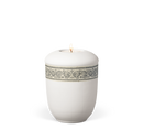 Heiso Gedenkurne Dekorband Graspapier Keramik-7