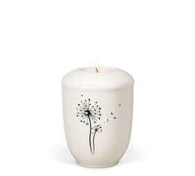 Heiso Gedenkurne Kristalle Keramik - 0