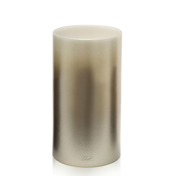 Qult Inside Teelichthalter in Kerzenform Metallic