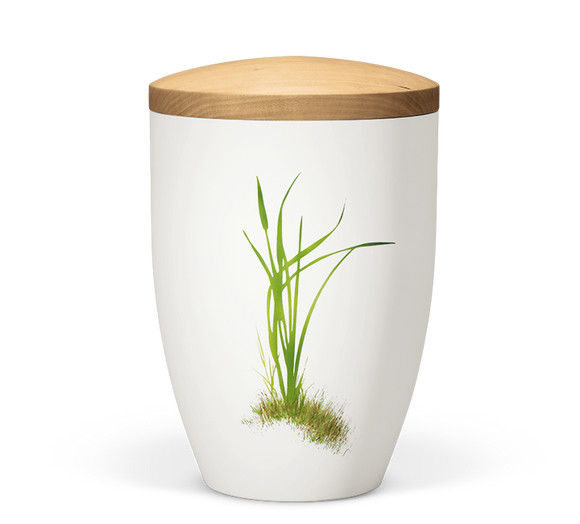 Heiso Avantgarde Holzdeckel Bio Urne