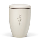 Heiso Avantgarde Beige Velours Tampondruck Bio Urne-3