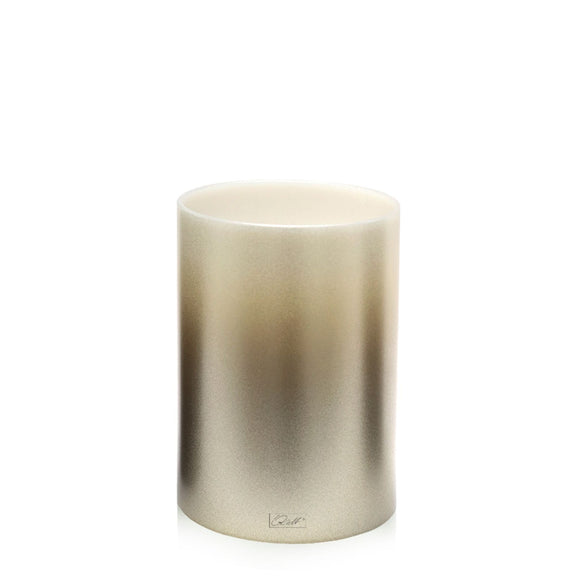 Qult Inside Teelichthalter in Kerzenform Metallic