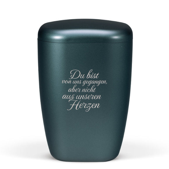 Heiso Contura Petrol Bio Urne