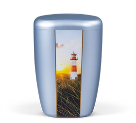 Heiso Contura Gletscherblau Bio Urne