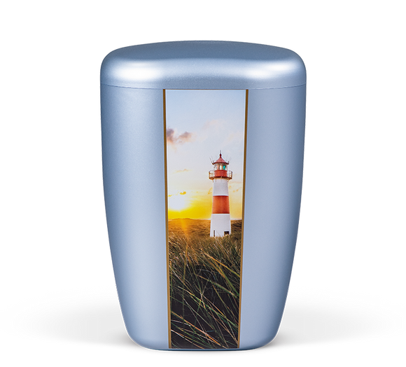 Heiso Contura Gletscherblau Bio Urne