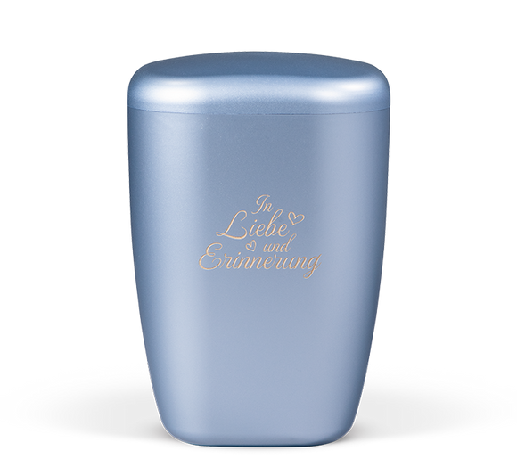 Heiso Contura Gletscherblau Bio Urne