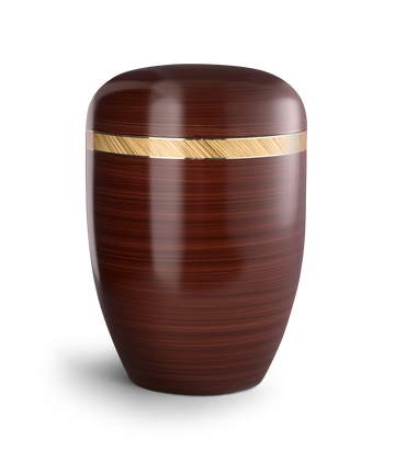 Völsing Urne Edition Wood Line handbemalt