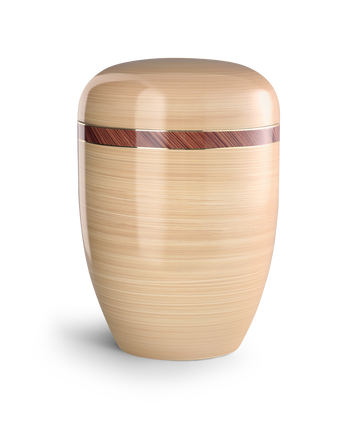 Völsing Urne Edition Wood Line handbemalt - 0