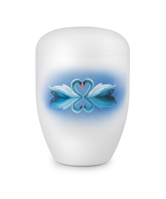 Völsing Urne Premium Edition White Swan