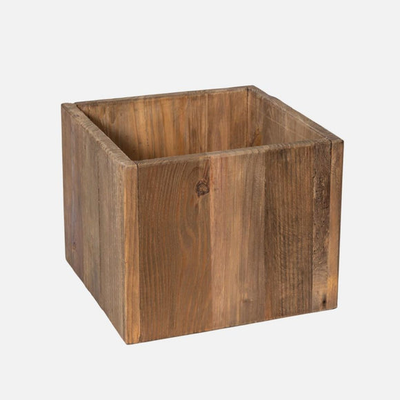 Übertöpfe aus Pinienholz (Set)