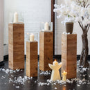 Dekosäulen aus Pinienholz-1