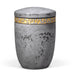 Anthrazit Ornamentring Gold