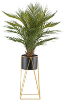 Palme auf Metallrack Kunstpflanze deko-1