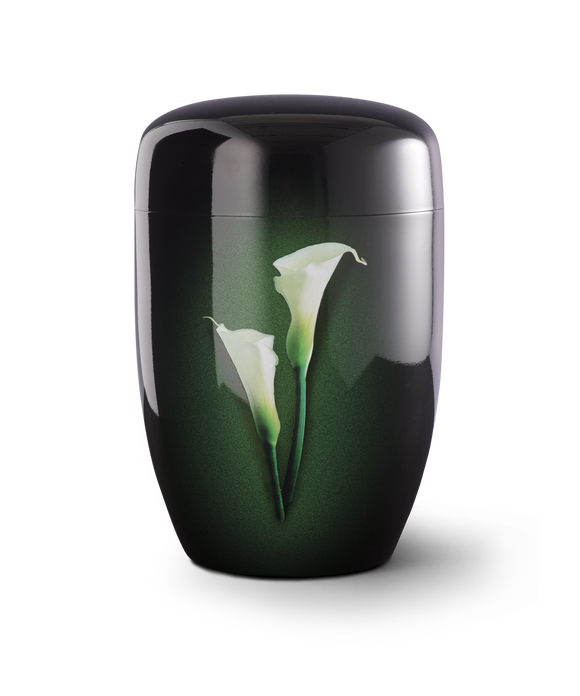 Völsing Urne Edition Fleur Noire Metall