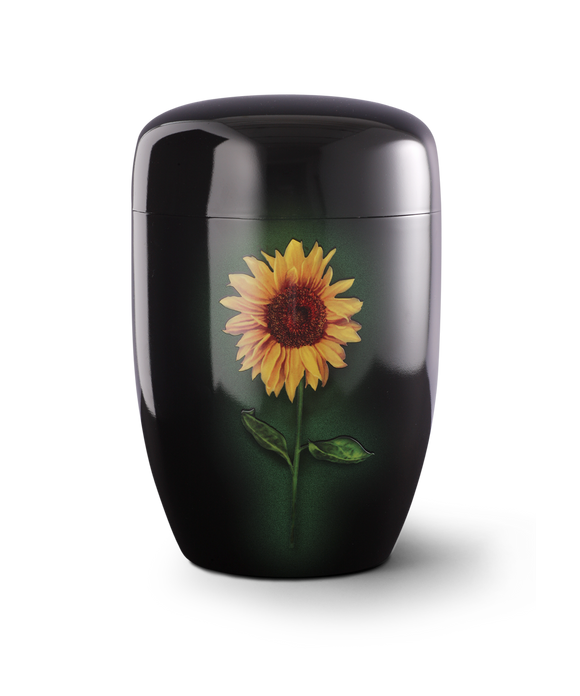 Völsing Urne Edition Fleur Noire Metall