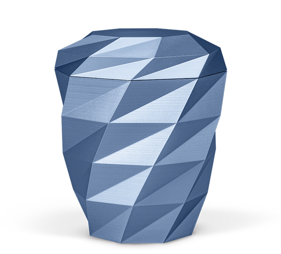 Heiso Polygon 3D Druck Bio Urne