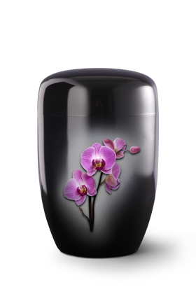 Völsing Urne Edition Fleur Noire Metall