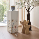 Urnensäule mit floralem Motiv-1