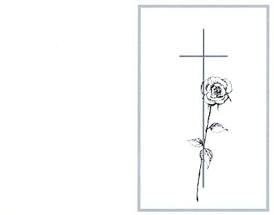 Rössler Trauerpapiere Klassisch 100 Stück