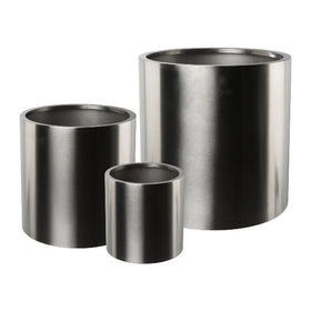 Edelstahl Übertopf 3er Set PURE