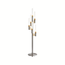 Besta Edelstahl Spiral Leuchter 6-flammig-1