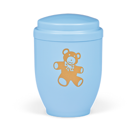 Heiso Kinderurne Stahl Urne