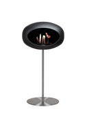 Le Feu GROUND STEEL HIGH BLACK Bioethanol-Kamin-2