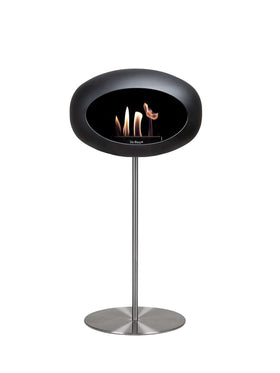 Le Feu GROUND STEEL HIGH BLACK Bioethanol-Kamin - 0
