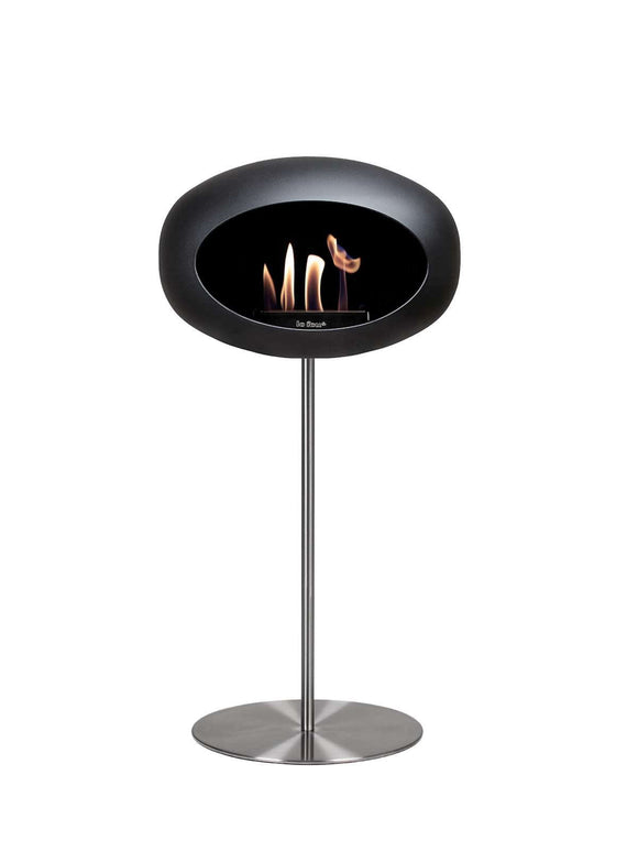 Le Feu GROUND STEEL HIGH BLACK Bioethanol-Kamin