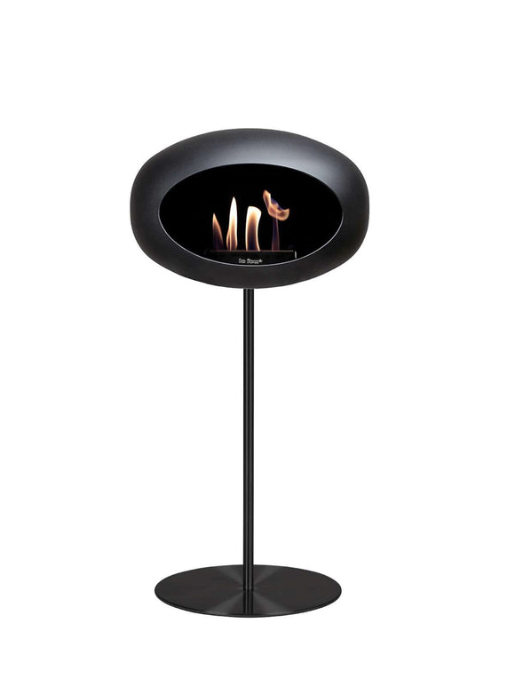 Le Feu GROUND STEEL HIGH BLACK Bioethanol-Kamin