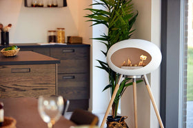 Le Feu GROUND HIGH WHITE Bioethanol-Kamin - 0