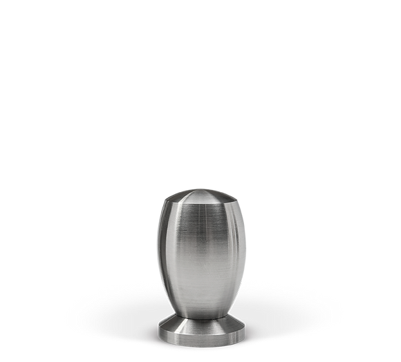 Heiso Gedenkurne Klassisch Edelstahl