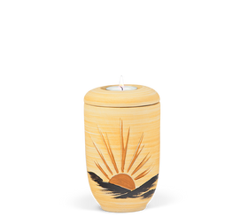 Heiso Gedenkurne Motiv Keramik - 0