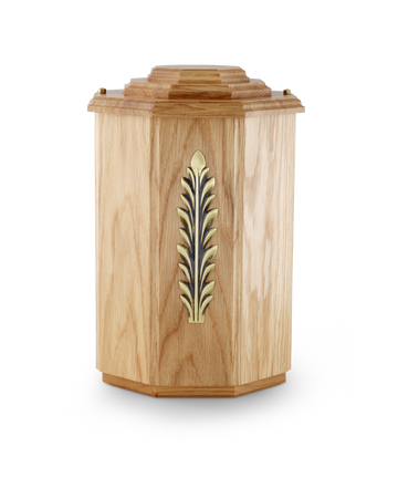 Völsing Urne achteckig Holz