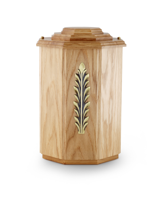 Völsing Urne achteckig Holz