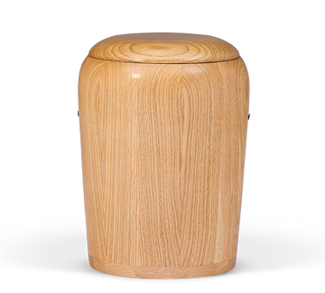 Heiso gedrechselt Holz Urne - 0