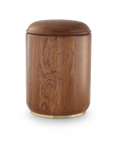 Völsing Urne Eiche mit Sockel Holz-2