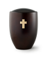 Erle Ebenholz Messingkreuz