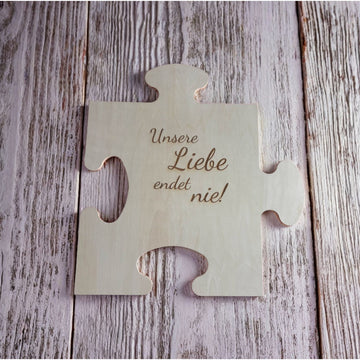 Erinnerungsstück Großes Puzzle mit Spruch Natur - 0