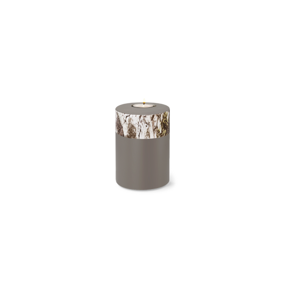 Feuer und Erde Memory Birke Bio Lehm Urne