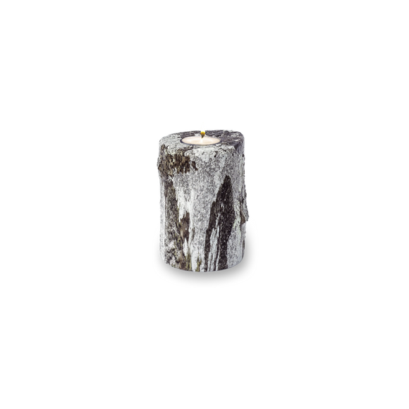 Feuer und Erde Memory Birke Bio Lehm Urne