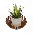 Bella Memoriam Urnenkranz Eiche Nussbaum-3