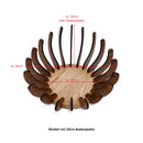 Bella Memoriam Urnenkranz Eiche Nussbaum-9