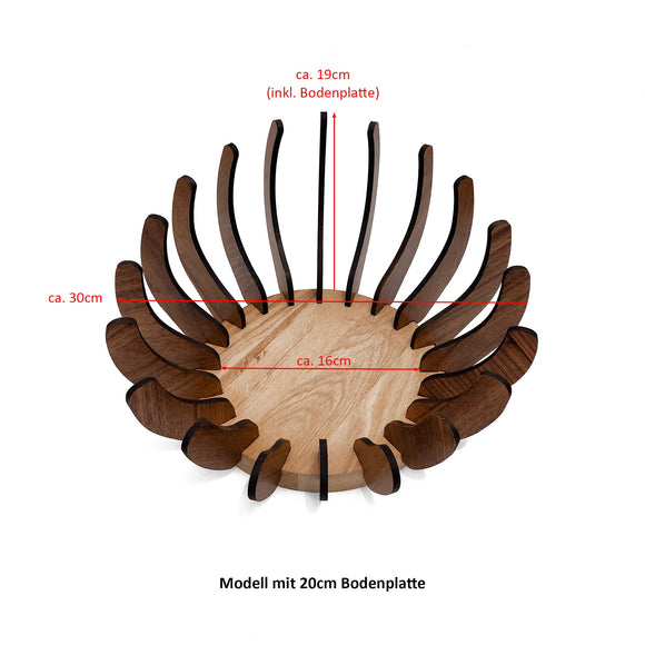 Bella Memoriam Urnenkranz Eiche Nussbaum