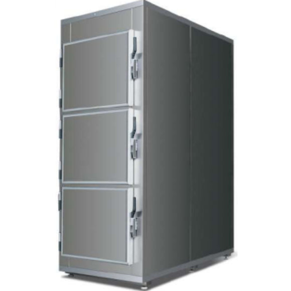 Leichenkühlzelle für 3 Körper