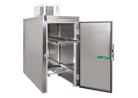 Leichenkühlzelle Frontlader für 2 Körper