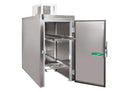 Edelstahl Leichenkühlzelle Frontlader-1