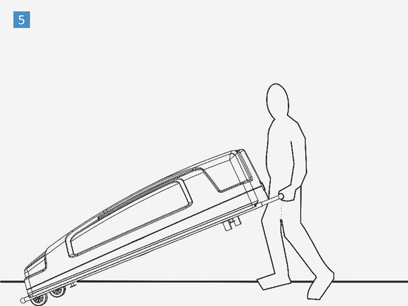 Ceabis Bergungssarg ABS schwarz