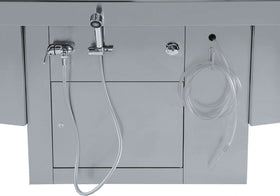 Edelstahl Autopsietisch mit Organbecken - 0